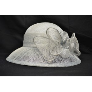 Fancy Derby Church Wedding Tea Party Special Occasion Hat With Flower   eb-94525297